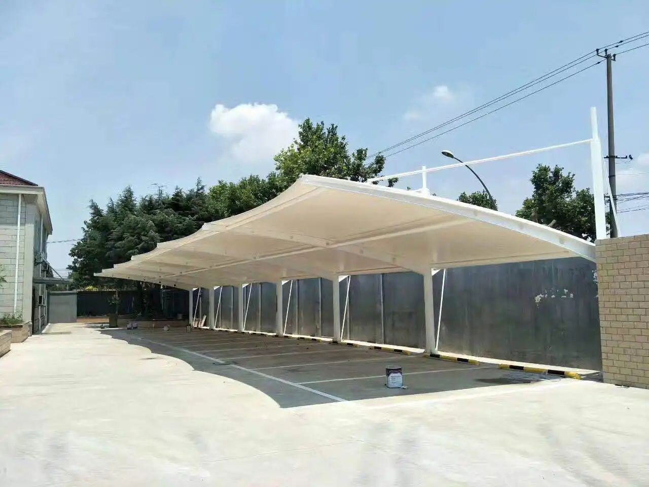 会宁县汽车停车棚
